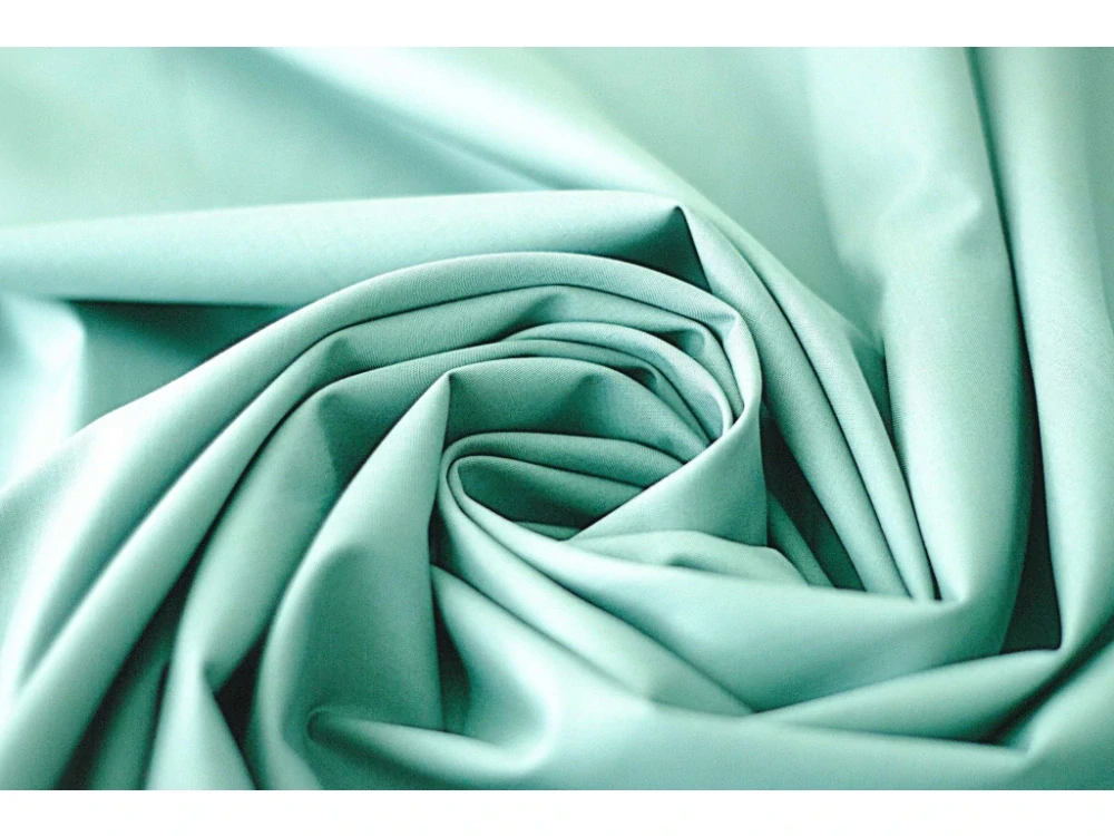 Povlečení bavlněné jednobarevné mentolové