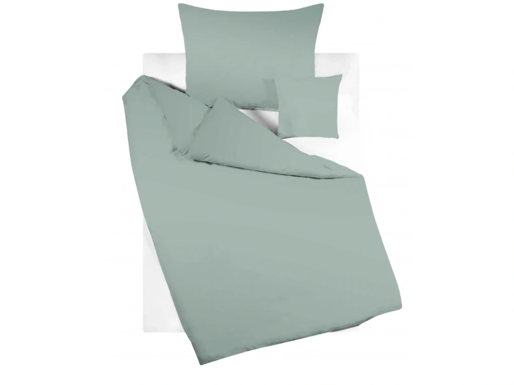 Povlečení bavlněné jednobarevné olivové