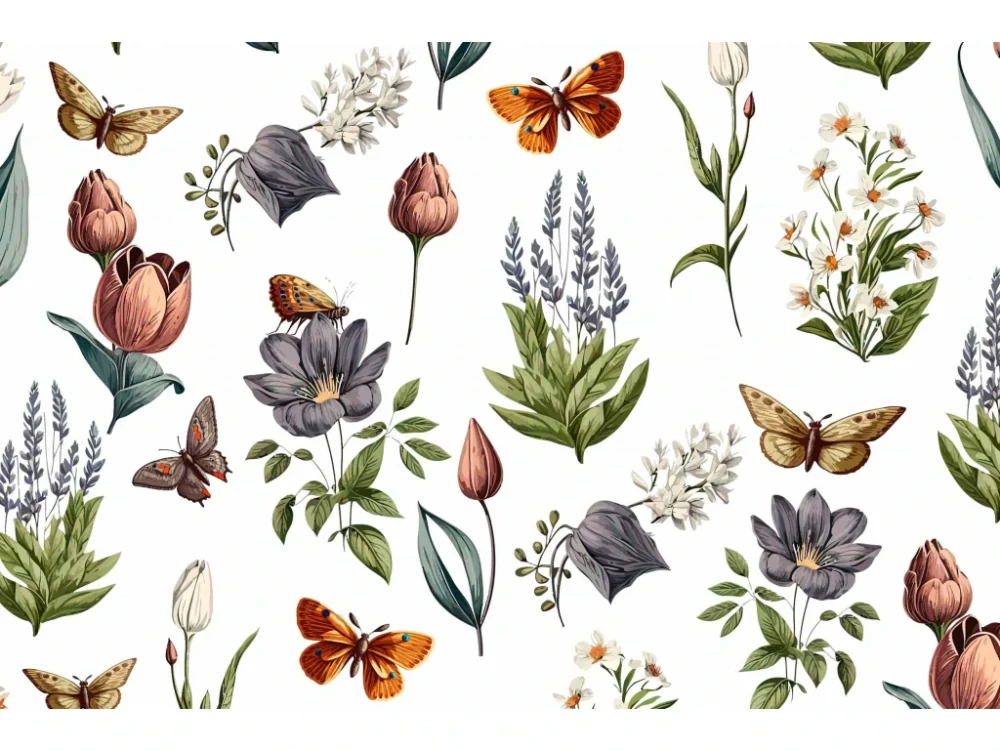 Povlečení bavlněné Letní zahrada