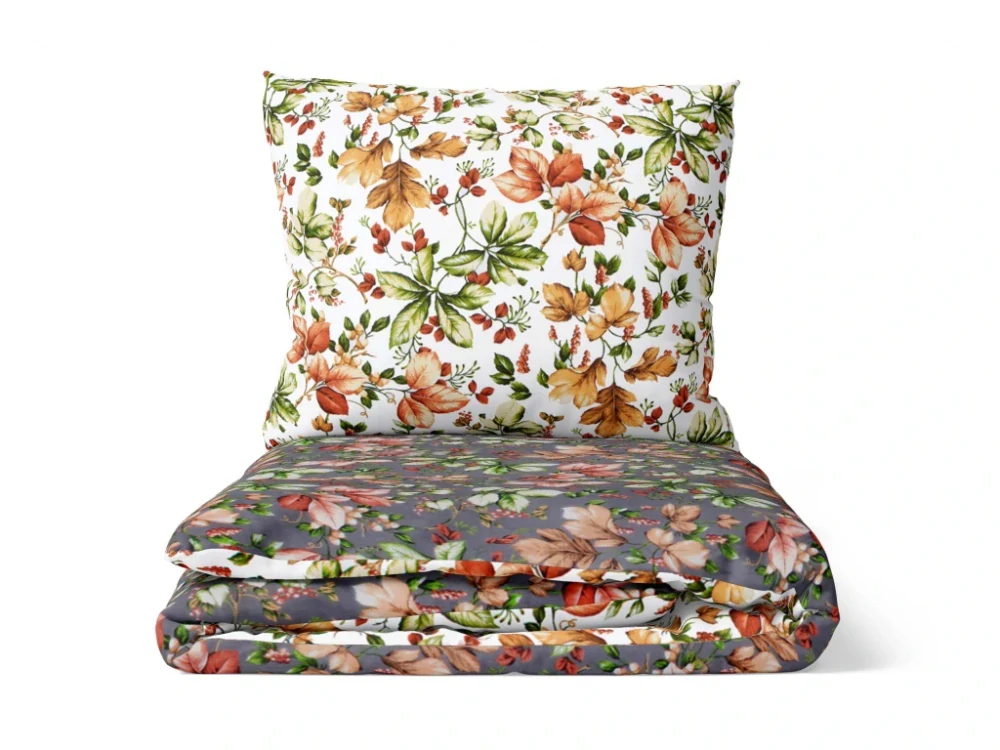 Povlečení bavlněné Podzimní listí Duo
